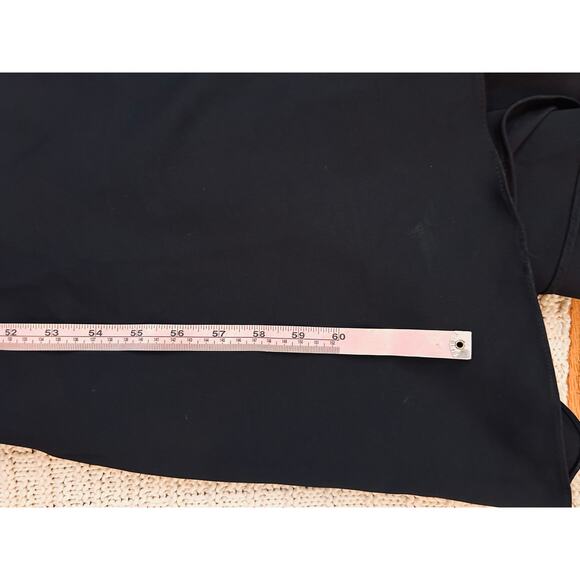 NWOT IEENA for Mac Duggal Black Long Sleeve Gown with Rhinestone Detailing US 8 - Picture 12 of 12